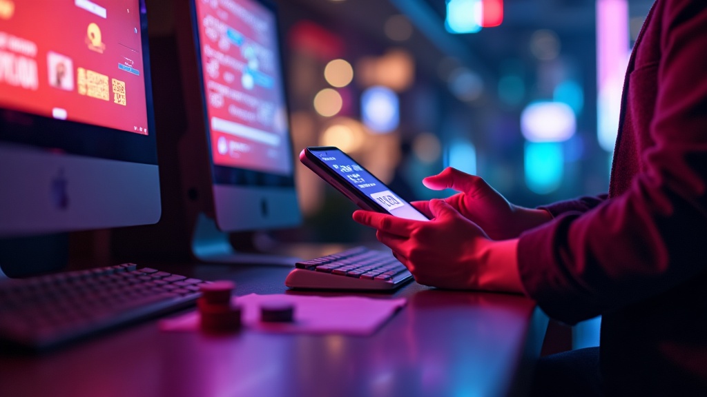 A player entering a promo code on a casino bonus screen